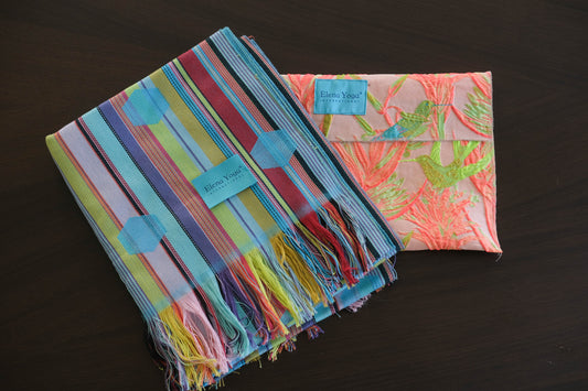 CocooncOMo – Certified Cotton Yoga Shawl from Como - Hexagon