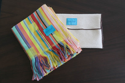 CocooncOMo – Certified Cotton Yoga Shawl from Como - Square