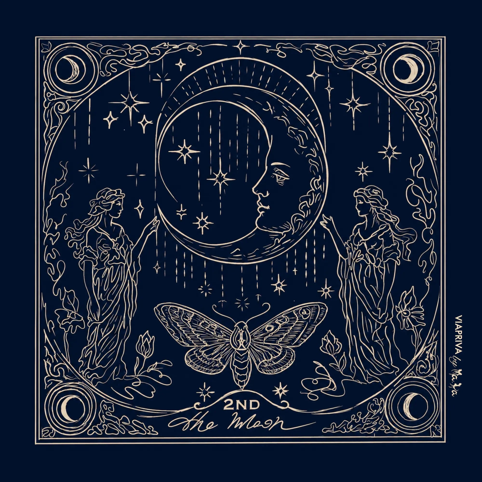AETERNUM · ARCANA II — THE MOON