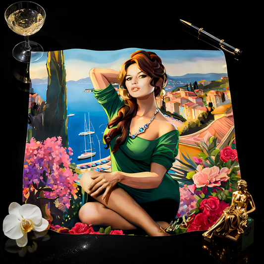 Boris Dondé Silk Scarf - Claudia