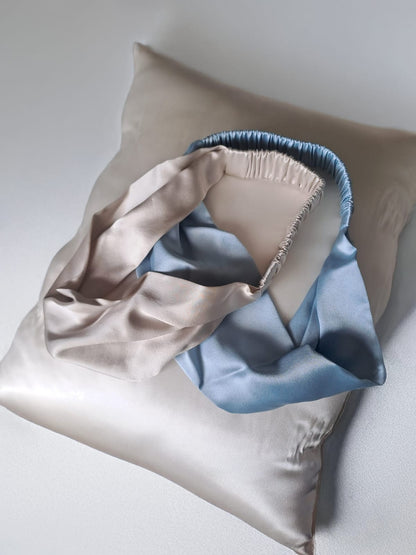 Fascia per capelli 100% seta – Eleganza essenziale e naturale