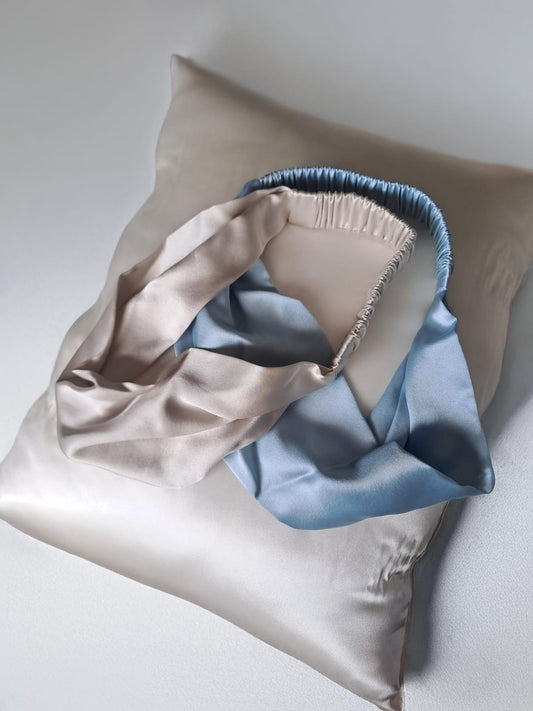 Fascia per capelli 100% seta – Eleganza essenziale e naturale